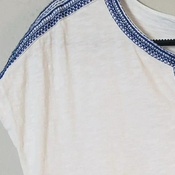 Talbots White Boho Top - Picture 7 of 7